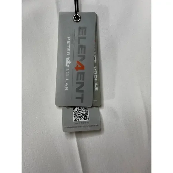 NWT Peter Millar Men's Raleigh Performance White Dress Pants - Size 34x31 - Picture 5 of 8